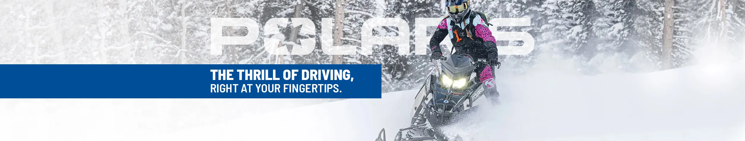 The thrill of driving, right at your fingertips.